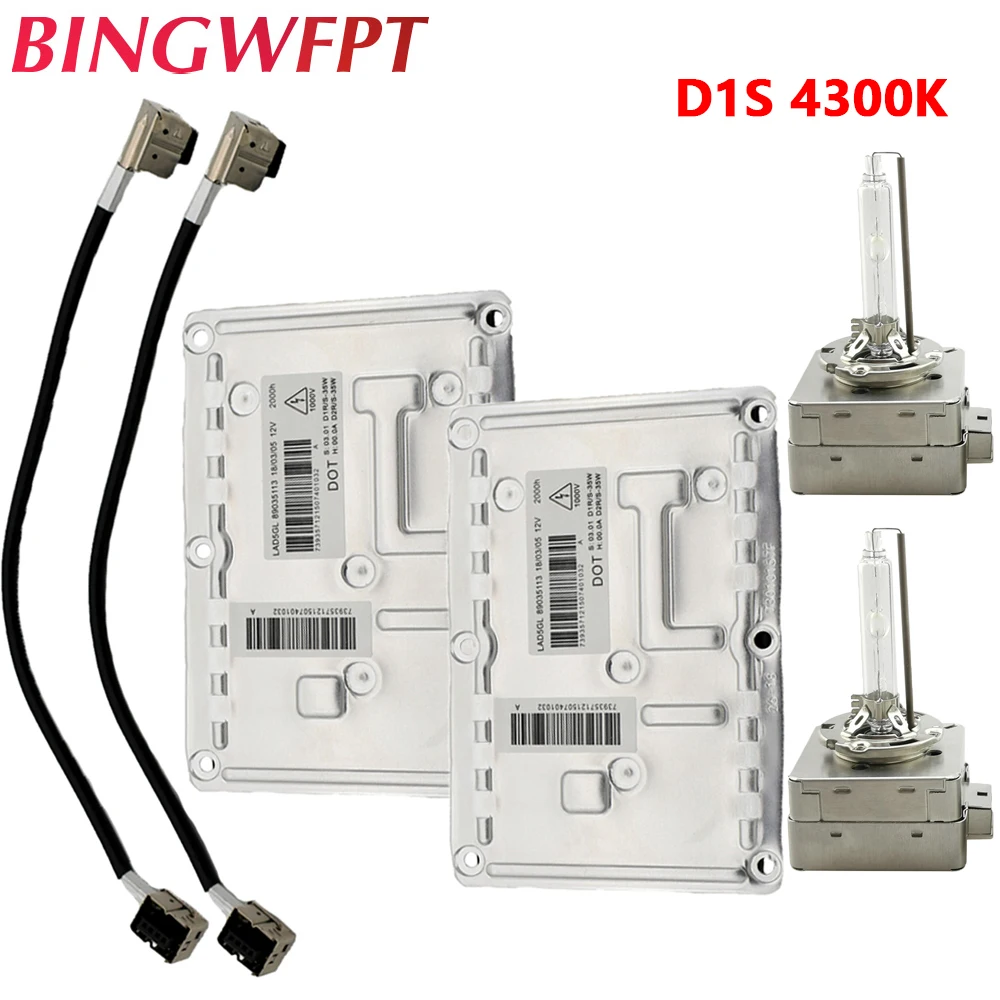 

Xenon Ballast Igniter 89035113 For Audi A4 S4 D1S D2S D2R LAD5GL 4Pins 12V New Control Unit Ballast HID