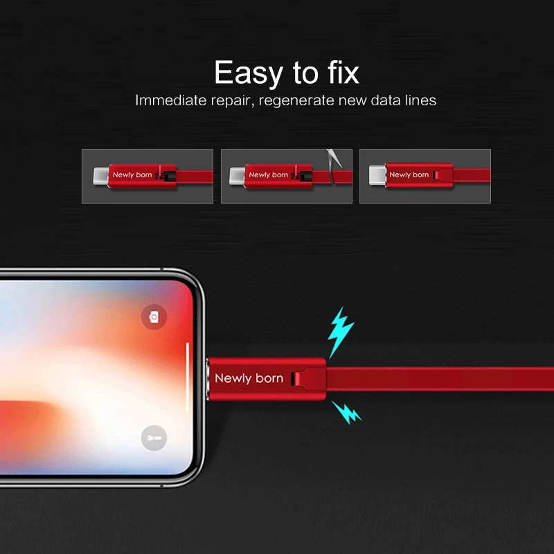 4A USB Type C кабель Быстрая зарядка провод для Samsung Xiaomi Huawei мобильный телефон зарядное