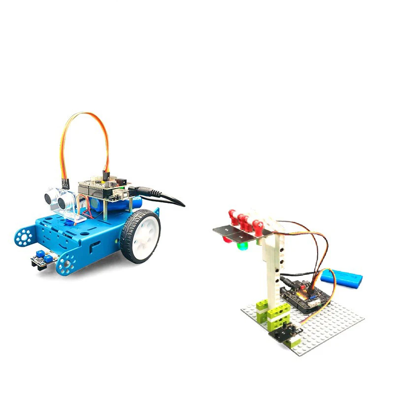 

Robot equipment electric education building blocks Building blocks teaching sets men and women intelligent DIY toys