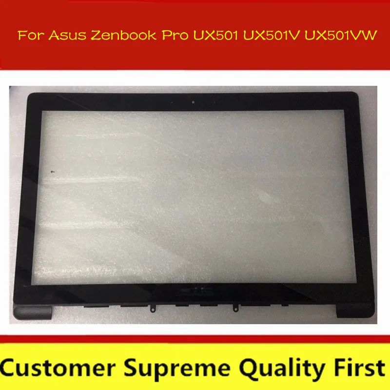 Для Asus Zenbook Pro UX501 UX501V UX501VW Lcd сенсорный экран дигитайзер стекло с рамкой|ЖК-экран