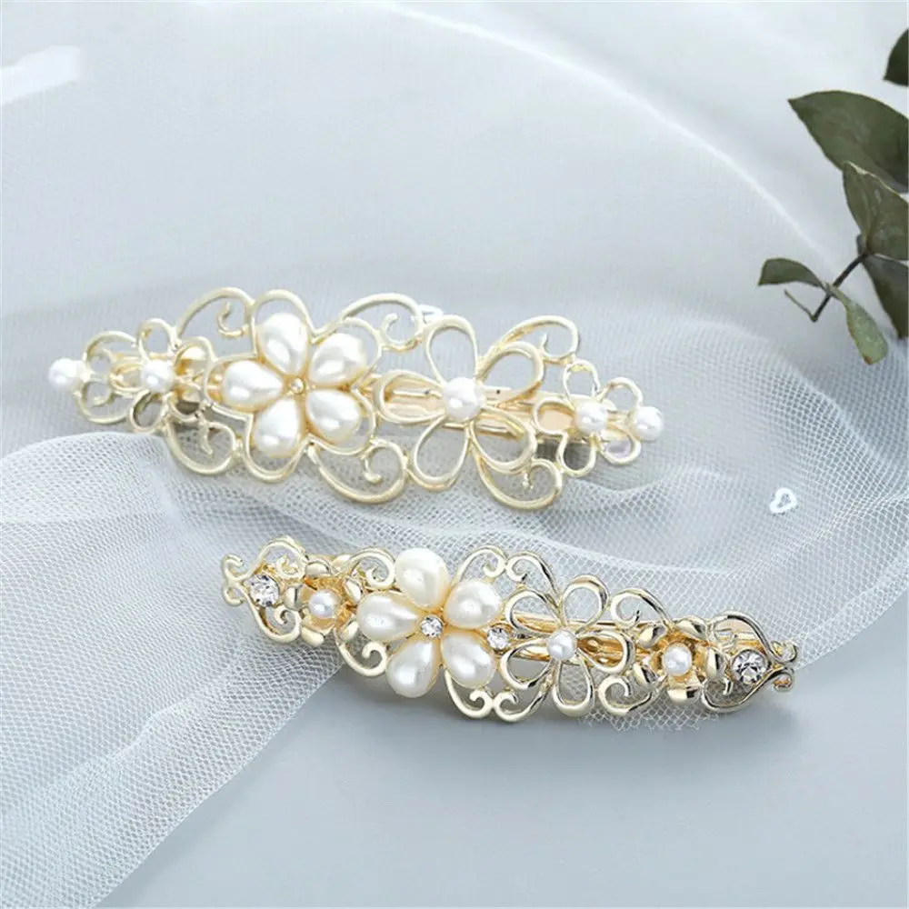 Новинка Женская обувь с украшением в виде цветов и металлические заколки для