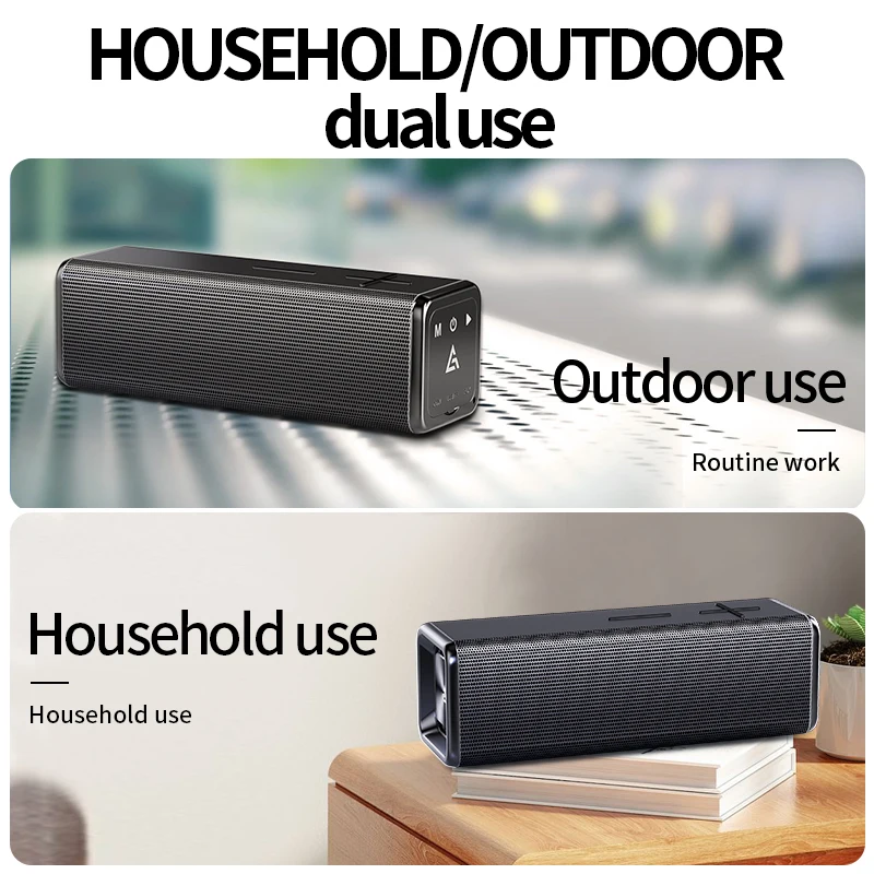 V13 Bluetooth Speaker Subwoofer Home Wireless Portable Audio Outdoor High Volume Mini Hifi Sound Quality Bluetooth 5.0 Speaker