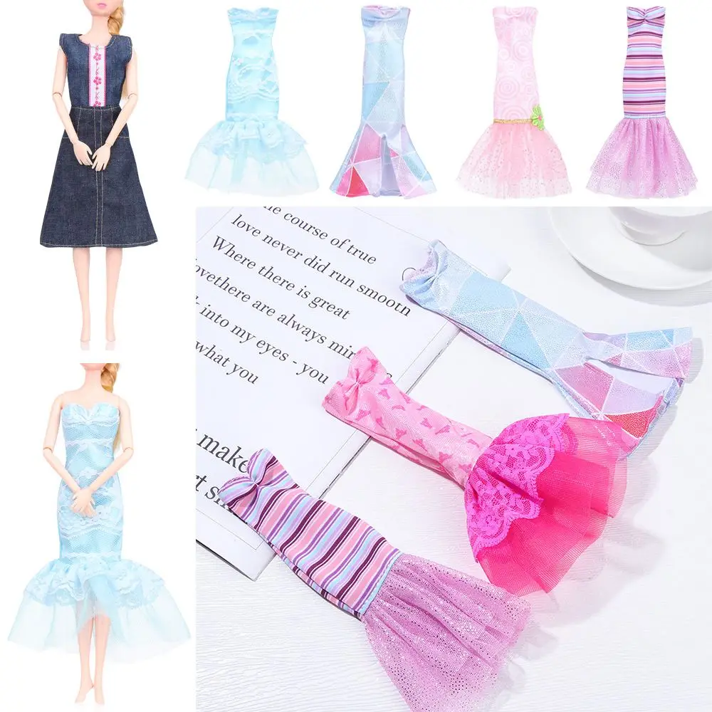 

Fashion Toy Accessories Dress Up Game DIY Doll Skirt Fishtail skirt Doll Clothes Dress