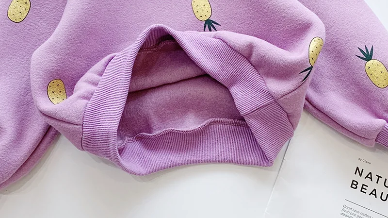 Autumn and Winter Children's Sweater Baby Girl Jacket Kids Girl's Sweatshirts Hooded Tops Children Outfits Clothing
