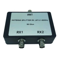 portable antenna splitter rx hf 0 1 50 mhz 50ohm bnc connectors for tv satellite y3nd