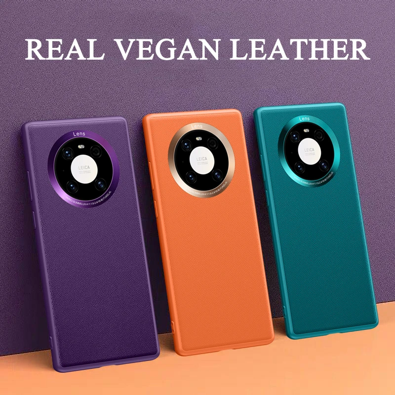 Противоударный чехол для телефона Huawei Mate 40 30 Pro Plus из искусственной кожи с мягкой