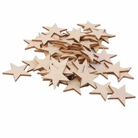 star wooden pattern christmas decorations for home ornament diy wood crafts for christmas party 25pcs
