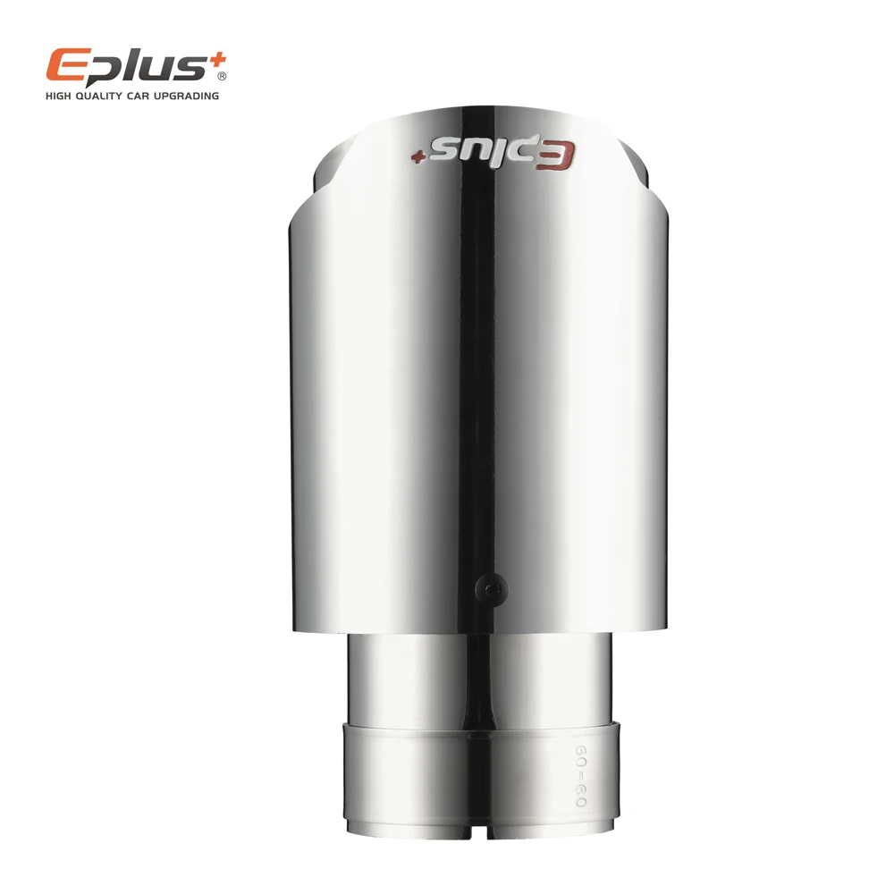 Наконечник глушителя EPLUS из нержавеющей стали для автомобиля универсальная