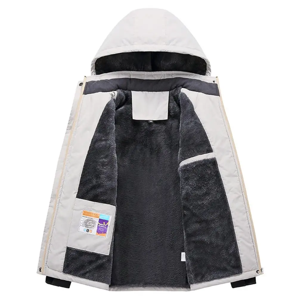 Женская зимняя Флисовая теплая лыжная куртка спортивные зимние пальто для