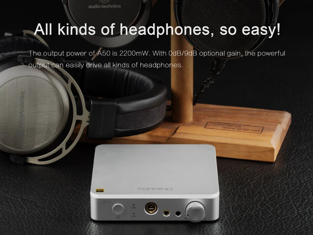 Новинка года! A50 Hifi Bluetooth USB DAC портативный усилитель для наушников Hi-Res источник питания ES9038Q2M XMOS XU208