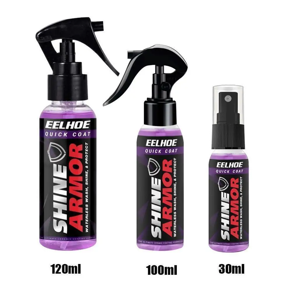 

Fortify Quick Coat Ceramic Coating Car Wax Polish Spray Waterless Car Wash&Wax Hydrophobic Top Coat Polish
