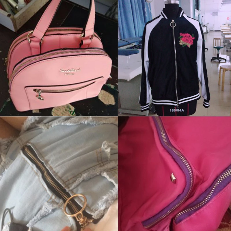 5 #2 шт 20 см закрытый автоматический замок Платиновое Покрытие розовое золото