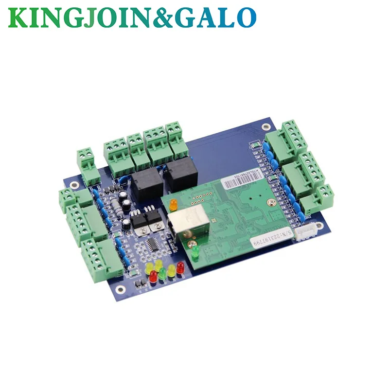 control acceso Controlador de red 2 TCP/IP. Tarjeta huella teclado tarjeta. relays door access controller | Безопасность и защита