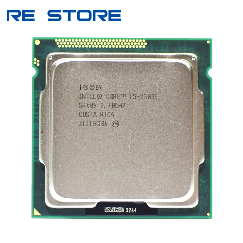 Используется четырехъядерный процессор Intel Core i5 2500S 2 7 GHz 6M 5GT/s SR009 Socket 1155 cpu|socket|socket