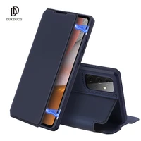 for samsung galaxy a72 5g4g case flip cover 360%c2%b0 real full protection dux ducis luxury leather wallet case magnetic closure