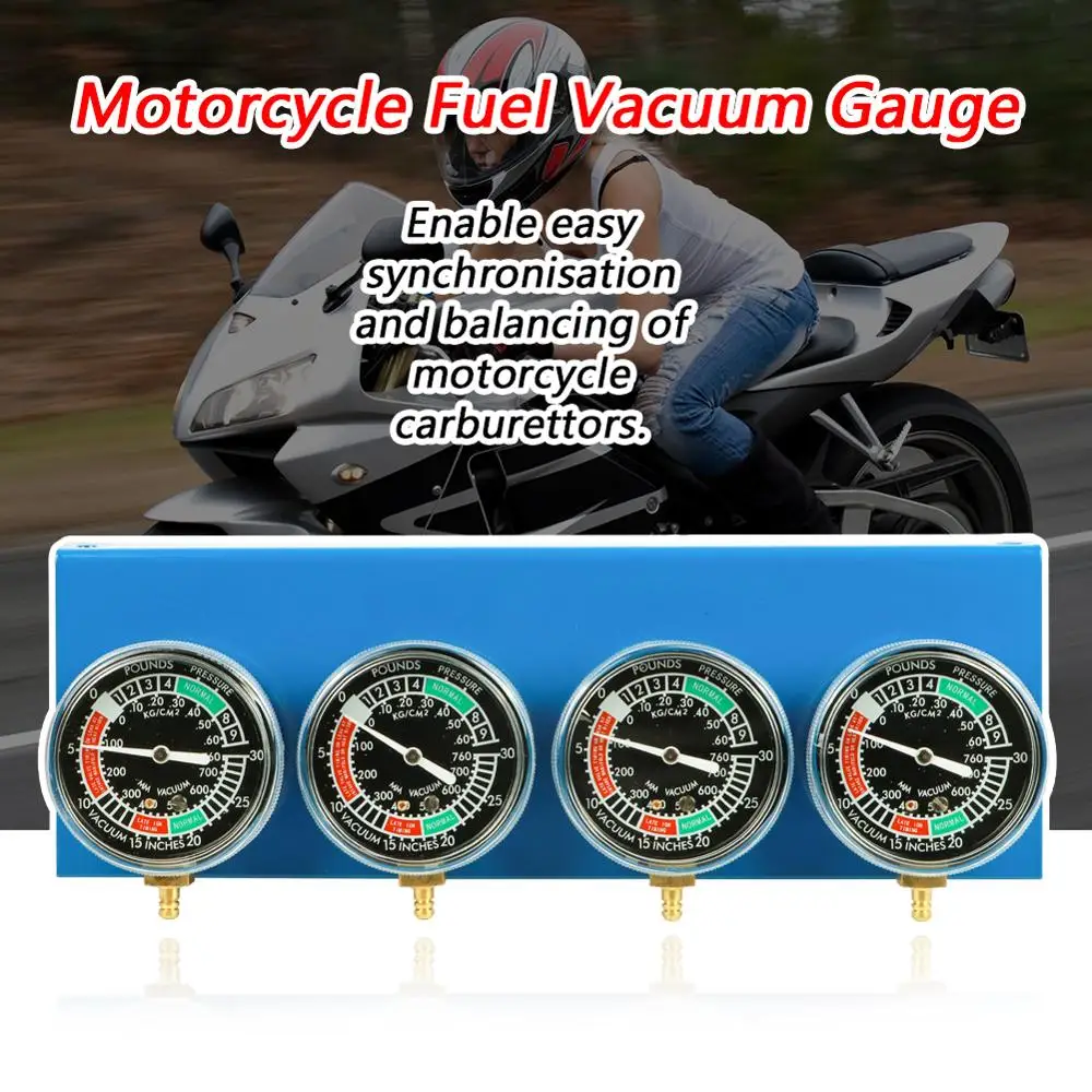 4 цилиндровый мотоциклетный карбюратор топливный вакуумный синхронизатор