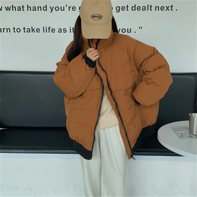 Уличное однотонное пальто PLAMTEE женская уличная одежда в Корейском стиле новинка