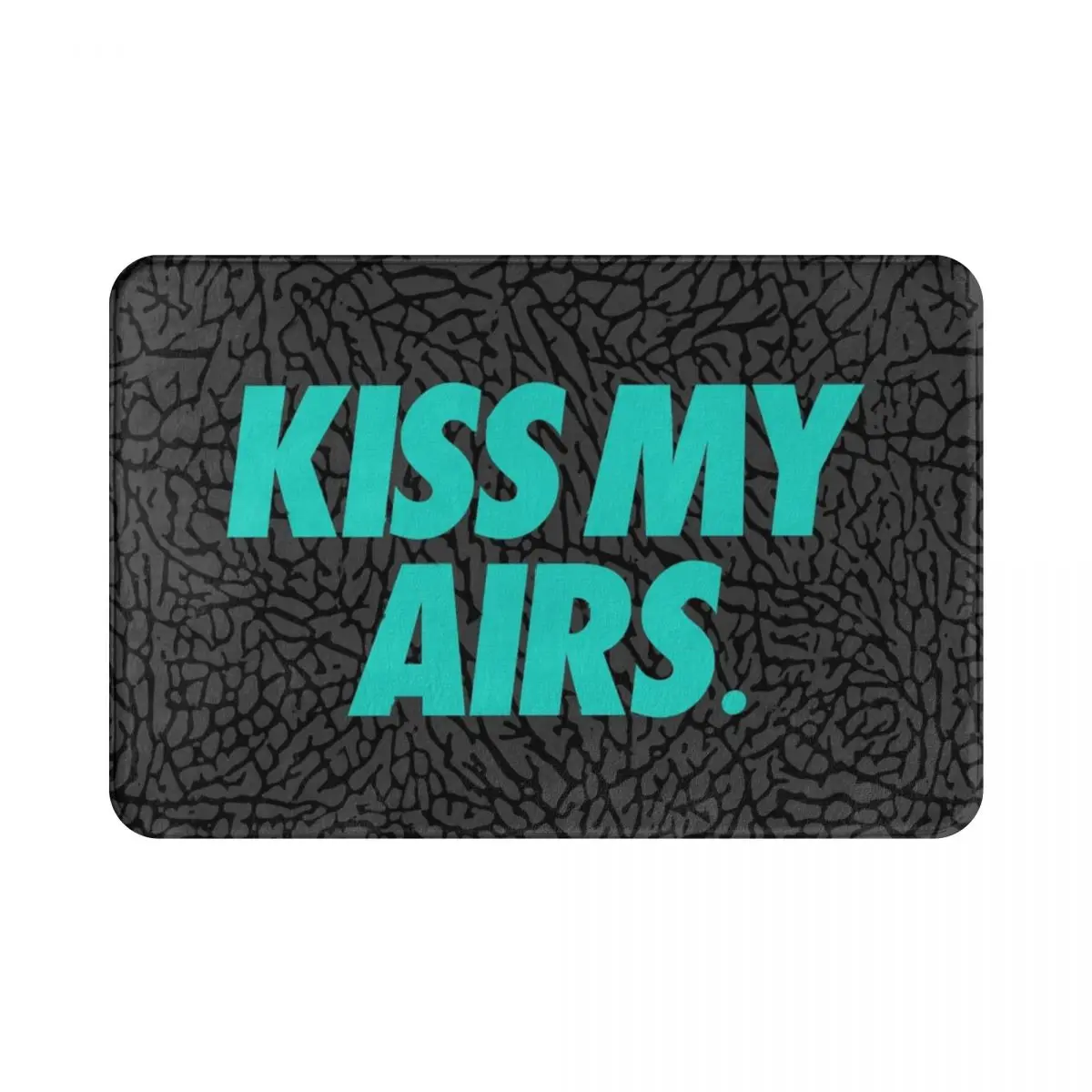 

Напольный коврик Kiss My Air X атмосферs, полиэстер, нескользящий, для кухни, спальни, балкона, с мультяшным рисунком