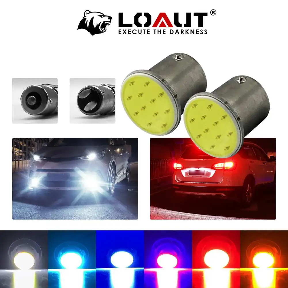 2 шт. 1156 1157 5630 Led 1COB p21w bay15d ba15s P21 автомобильный стоп сигнал задний указатель