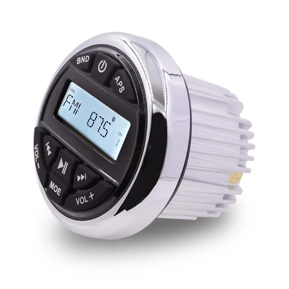 Морское радио аудио Bluetooth стерео FM приемник MP3 плеер для лодки квадроциклов ванны