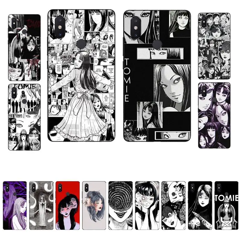 

Yinuoda Horror comic junji ito Tomie Phone Case for Xiaomi mi 8 9 10 lite pro 9SE 5 6 X max 2 3 mix2s F1