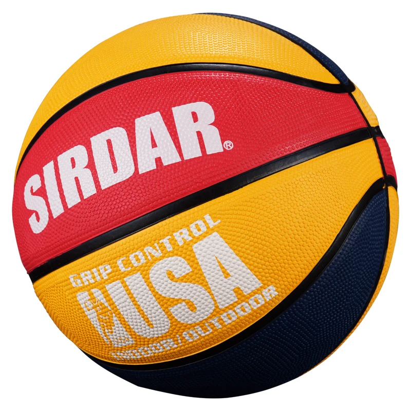 Резиновый баскетбольный мяч SIRDAR, размер 5, студенческий Баскетбол для детей, уличный спортивный тренировочный мяч с гравировкой, баскетболь... от AliExpress RU&CIS NEW