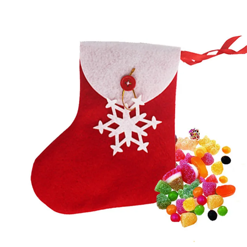 6 шт. рождественские конфеты белого цвета с принтом снежинок Подарки на Рождество