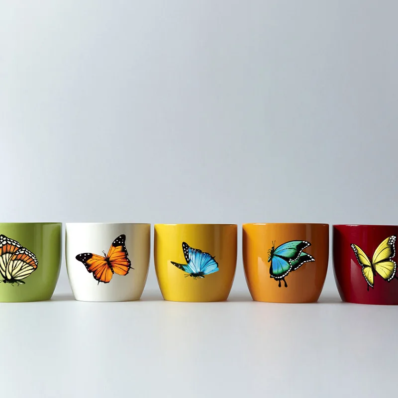 3Pcs/Sheet Butterfly Stickers Diary Sealing Label Sticker Decal Travel DIY Scrapbooking Planner Albums Decoration - купить по