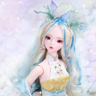 Like a picture 1/3 Bjd кукла шарнирное тело 62 см 12 Китайский Зодиак ручная роспись макияж костюм с одеждой обувь Изысканный Подарочная коробка Упаковка - Цвет: Like a picture