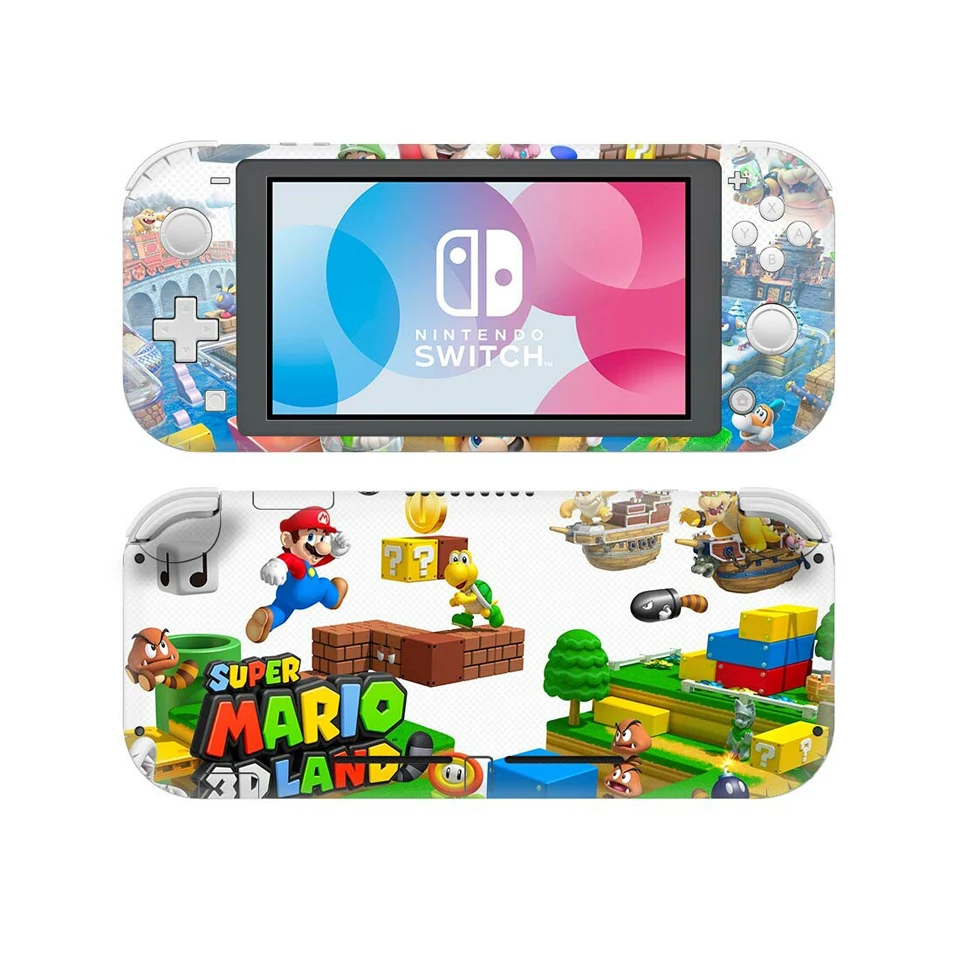 YSNSL0172 Наклейка с изображением супер Марио для nintendo Switch Lite, протектор консоли, чехол для nintendo Switch Lite, Виниловая наклейка с NSL - Цвет: YSNSL0172