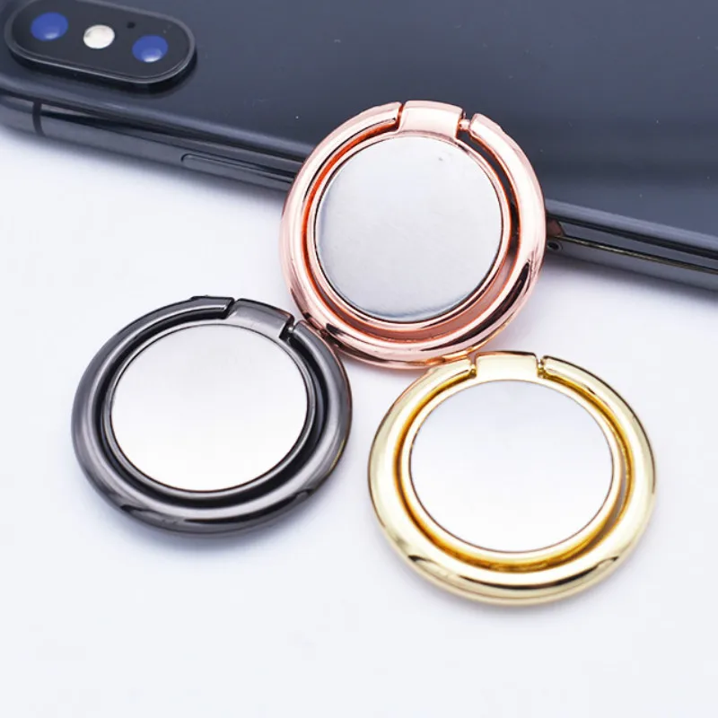 Автомобильный кольцевой кронштейн Металлическая магнитная кольцевая Пряжка 360