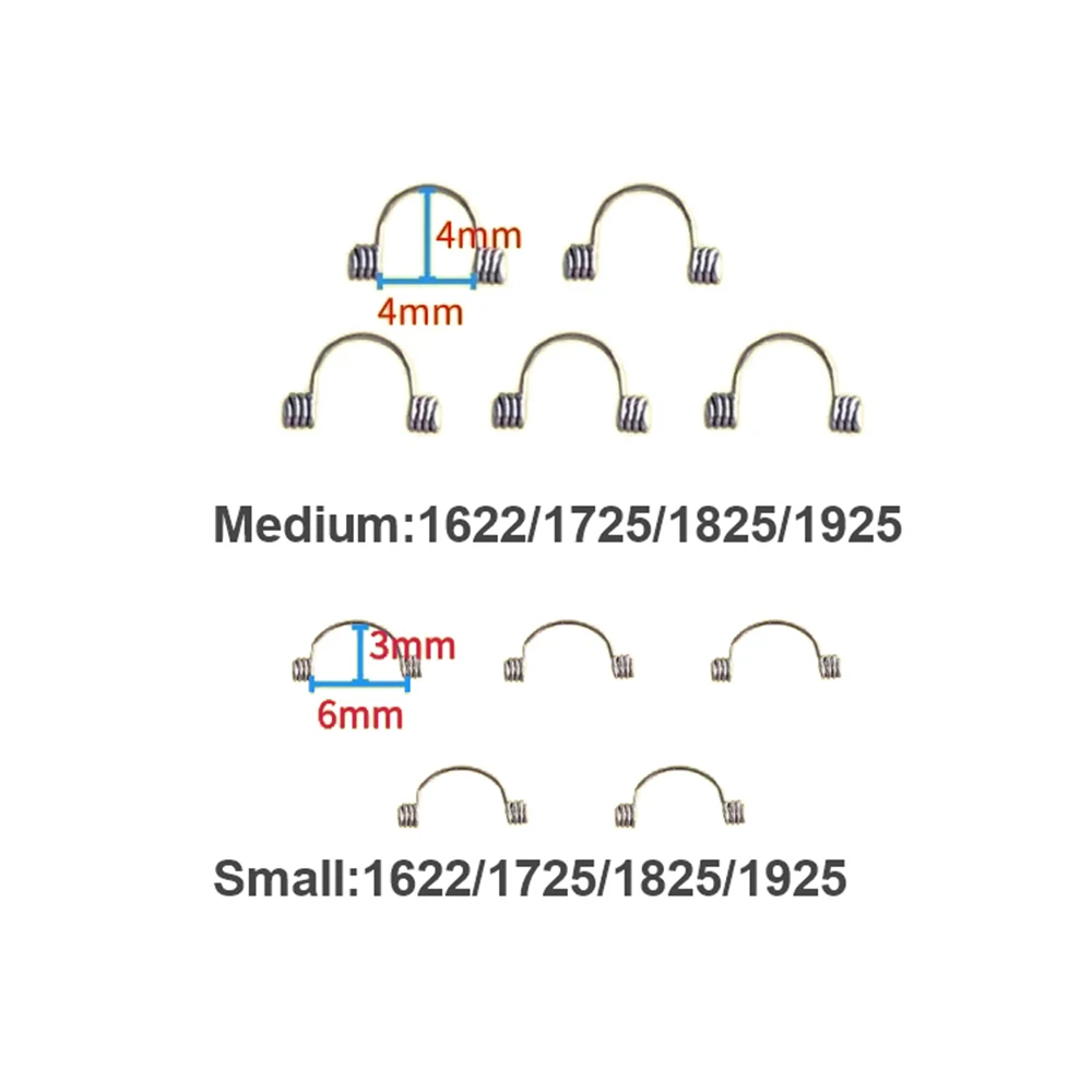 

50PCS Orthodontic Torquing Spring Dental Material Orthodontic Anterior Teeth Torque Rectangular Springs Dentist Tools