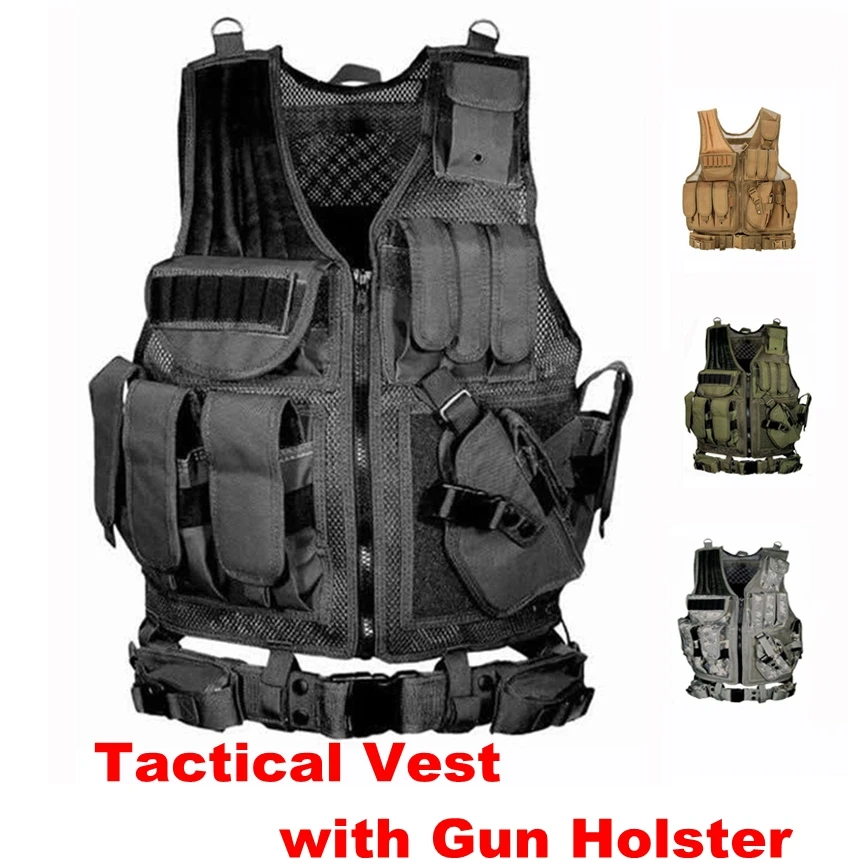 Страйкбол Пейнтбол Камуфляж Молл жилет мужской военный тактический атака