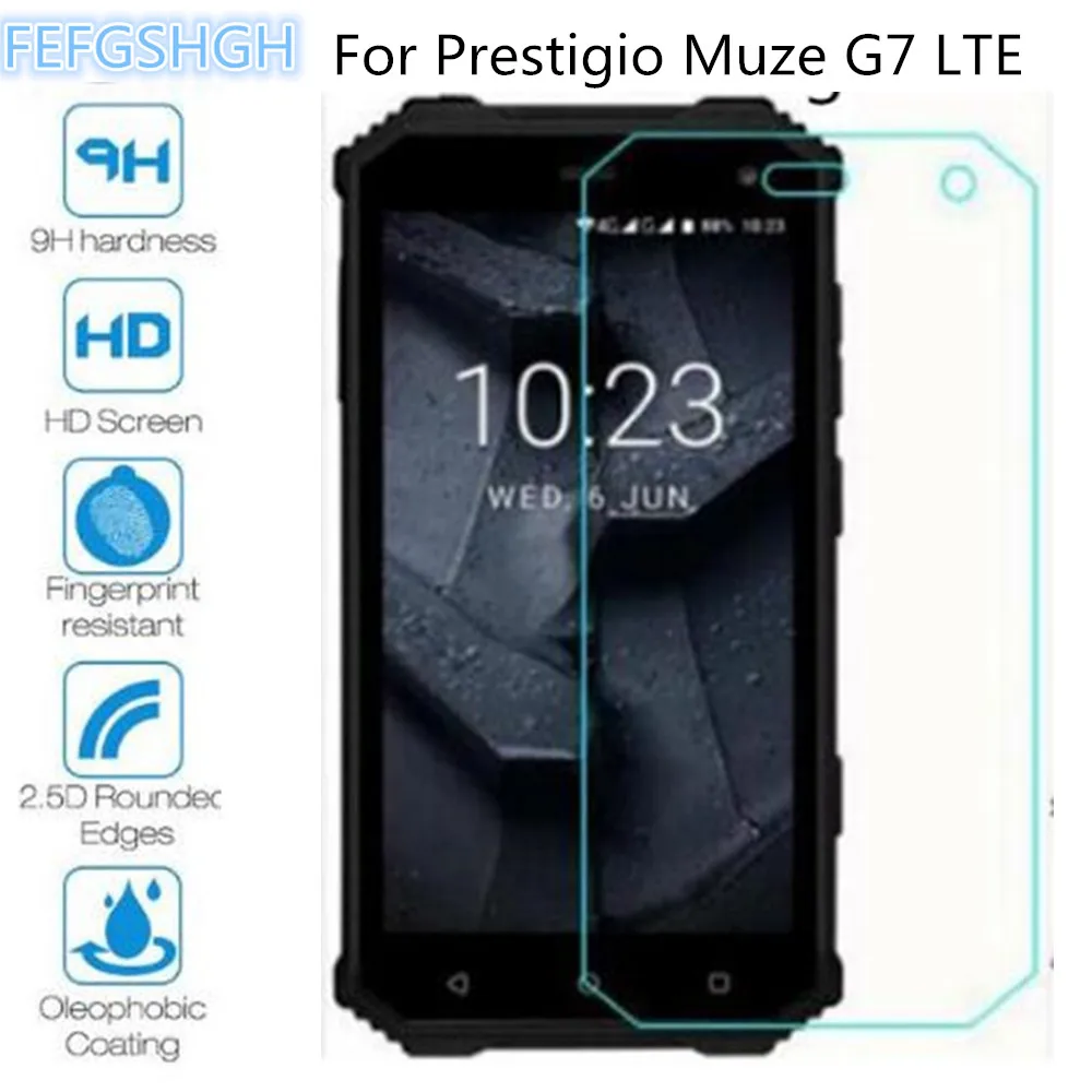 Закаленное стекло для Prestigio Muze G7 LTE Взрывозащищенный протектор экрана защитная