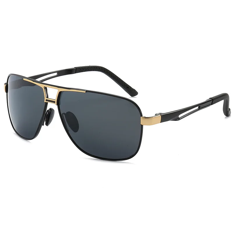 Очки солнцезащитные Мужские поляризационные овальные винтажные солнечные очки