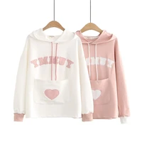 thin hoodies women casual 2021 new spring long sleeve cotton hooded sweatshirts harajuku cute patch letters pullover 35 013