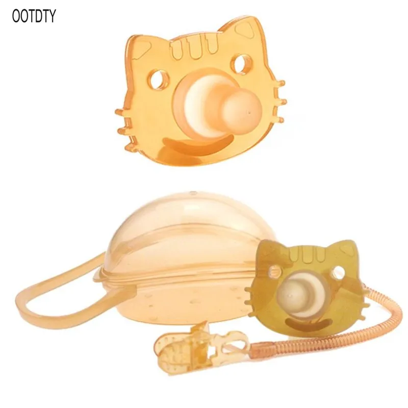 Силиконовый держатель для соски пустышки на цепочке|Соска-пустышка| |