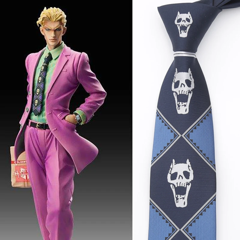 Шейный галстук с черепом костюмы для косплея мотивом аниме невероятные
