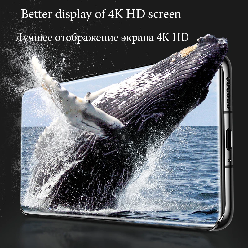 

9D Full Cover Glue Tempered Glass for huawei P40 Lite protective glass screen protector for huawei nova 7i 6se glass safety film