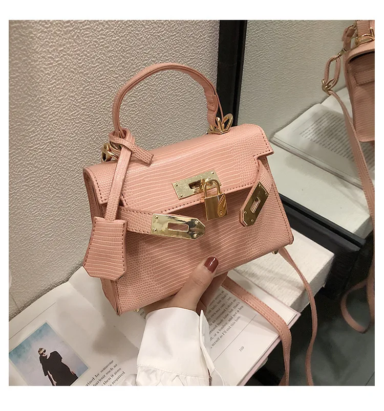 Модные сумки через плечо с узором ящерицы для женщин винтажные женские желтые