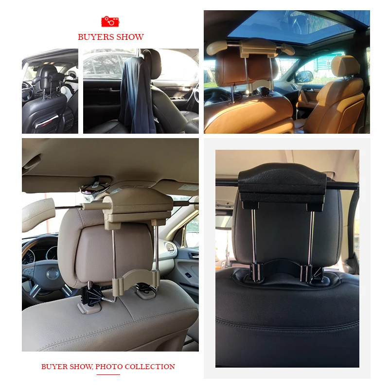 Вешалка для автомобильного сиденья держатель одежды органайзер крепления