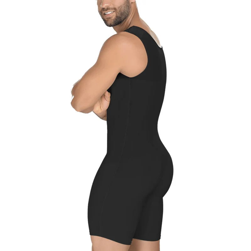 Утягивающее белье для похудения мужчин Корректирующее всего тела размера плюс