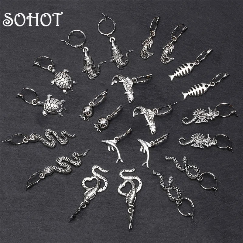 SOHOT милые животные рыба змея черепаха Акула Русалка Подвеска в виде морского