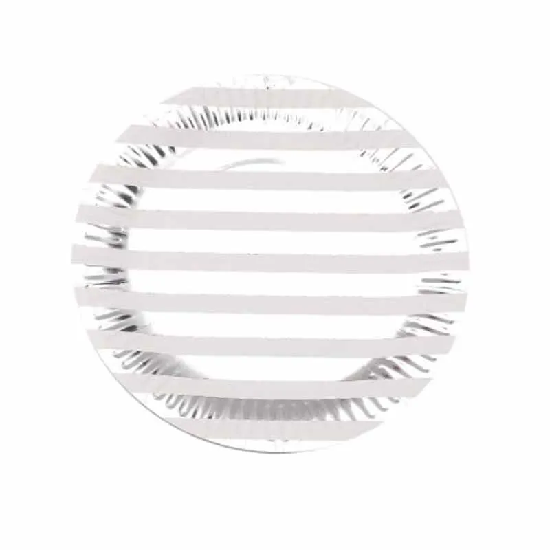 10 шт. 7 дюймов фольга цвета: золотистый серебристый по производству бумажных