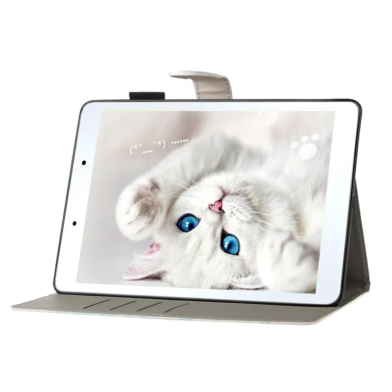 Чехол для Tab S5E чехол Samsung Galaxy 2019 SM-T720 SM-T725 10 5 мультяшный волк рыба лиса умный