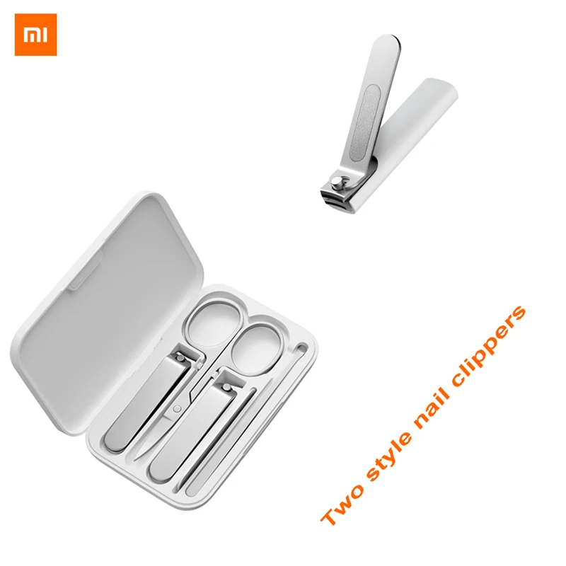 Xiaomi Mijia Splashproof/набор из пяти предметов набор нержавеющей стали кусачки для ногтей