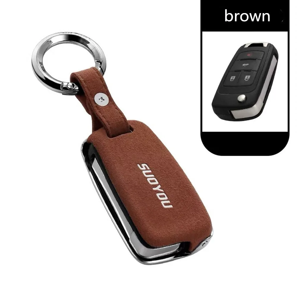 

car accessories Leather Galvanized Alloy Car Key Cover For Opel Astra J Corsa D Zafira C Mokka Insignia Cascada Karl Adam Meriva