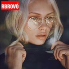 RBROVO овальная оправа для очков Для женщин 2021 синий светильник очки Для женщин Роскошные очки Для женщин дизайнерский бренд Lentes De Lectura Mujer