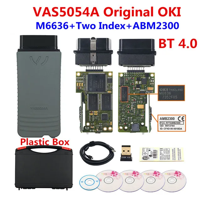 Original OKI A 6154 wifi беспроводной OKI ODIS V5.1.3 полный чип 6154 wifi ODIS 5.1.3 диагностический инструмент для AUDI/SKODA/SEAT работает на Win10 - Цвет: Original OKI A