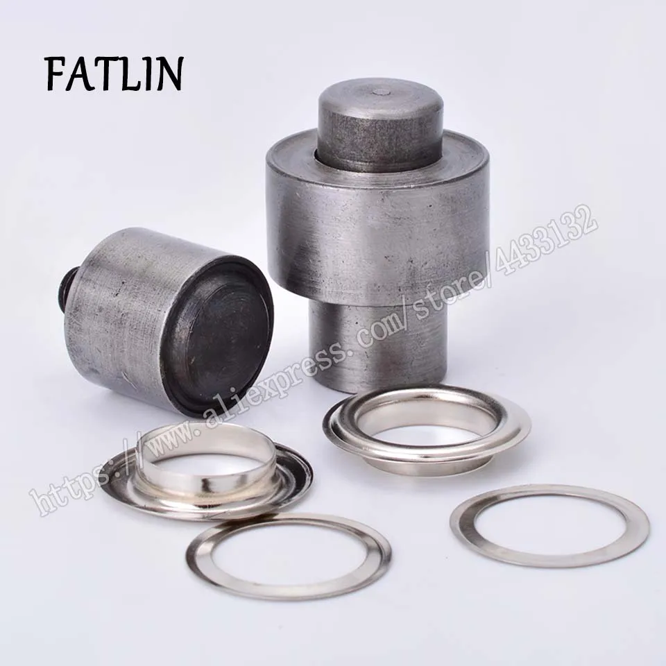 1 Набор пресс форм 100 комплектов отверстие металлические проушины инструмент с